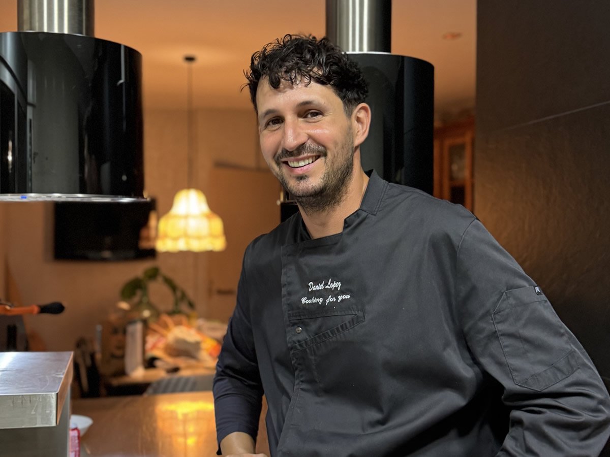 Dani López, chef privado en Los Morontes